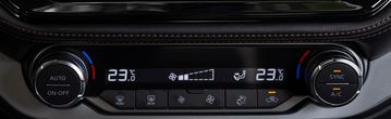 nissan-navara-2024-34-113059 Hai phiên bản cao cấp của Nissan Navara 2024 tiếp tục trang bị hệ thống điều hòa tự động 2 vùng độc lập tích hợp chức năng lọc bụi bẩn