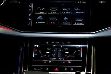 audi-q7-2024-51-130803 Cả hai phiên bản Audi Q7 2025 cũng trang bị hệ thống điều hòa không khí tự động 4 vùng độc lập khá cao cấp
