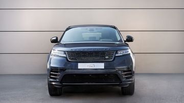 range-rover-velar-2025-1-173007 Đầu xe Range Rover Velar 2025 hiện đại hơn với lưới tản nhiệt họa tiết mới và đèn pha thanh mảnh