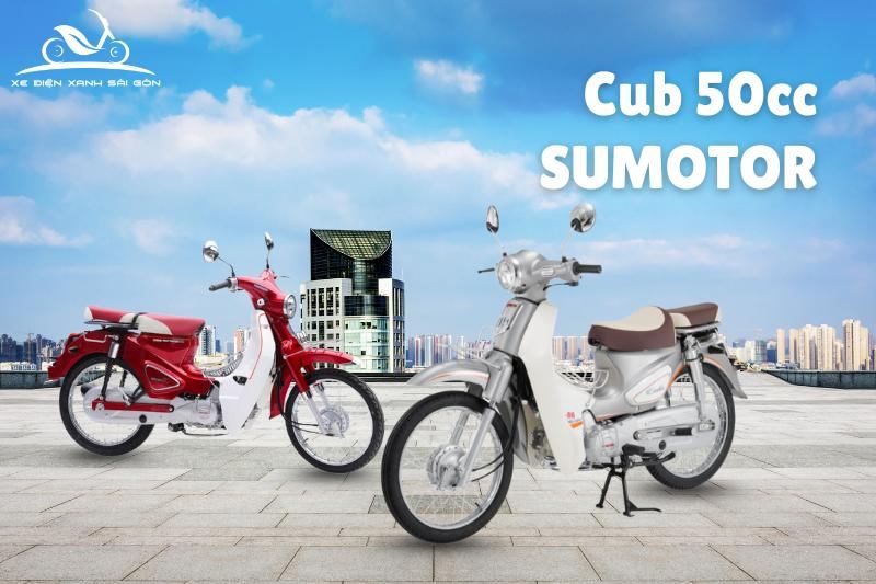 Các mẫu xe cub 50cc Sumotor