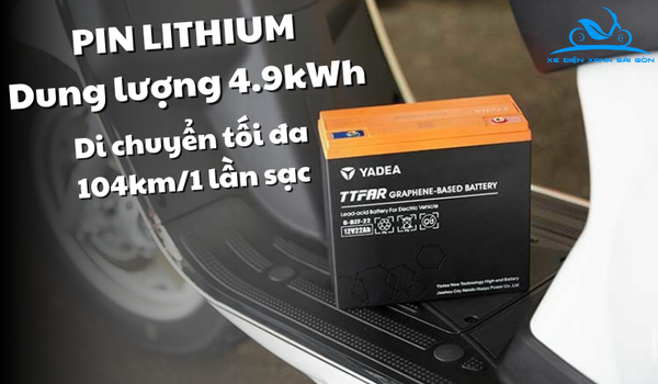 Về hệ thống năng lượng của xe máy điện Odora Pro Yadea