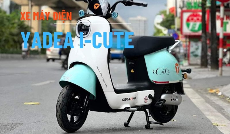 Xe máy điện Yadea I-Cute yên thấp