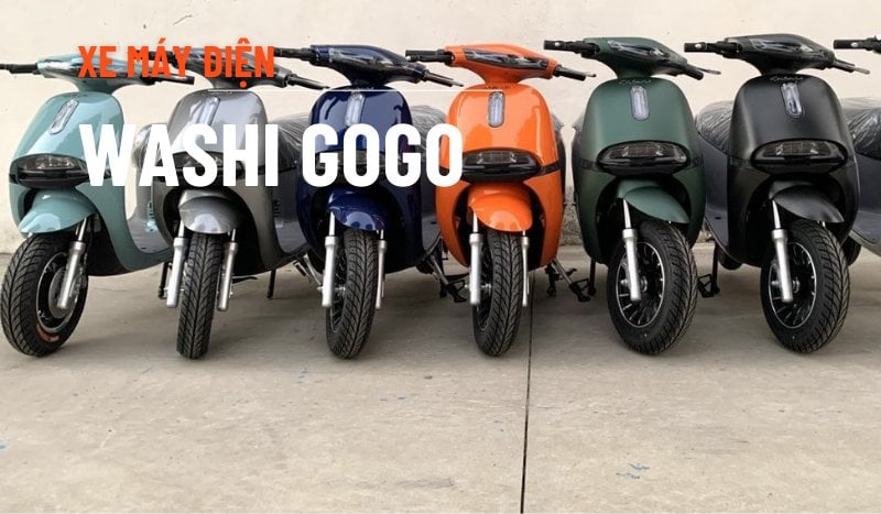 Xe máy điện Washi gogo yên thấp