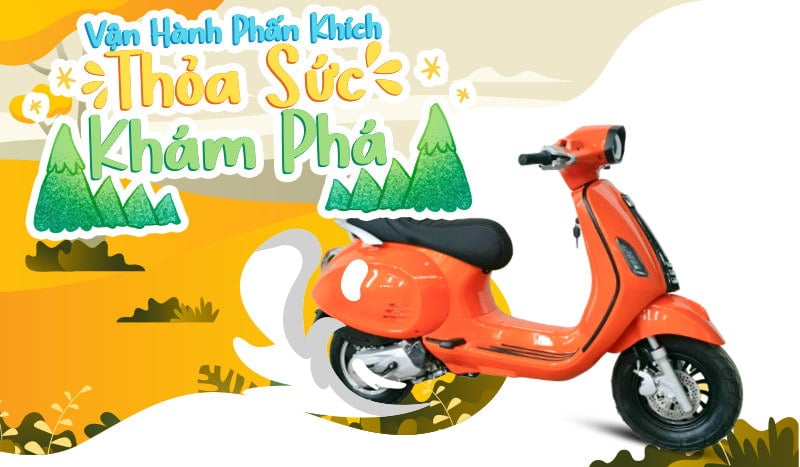 Xe tay ga 50cc Halim GTS50 dành cho giới trẻ