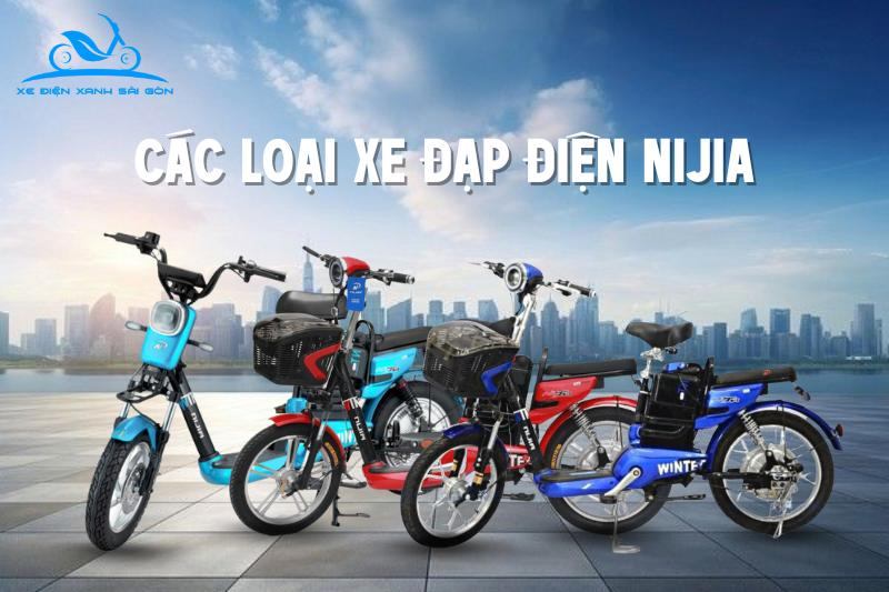 Các mẫu xe đạp điện Nijia phổ biến 2025