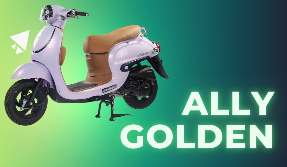 Xe Tay Ga 50cc Ally Golden