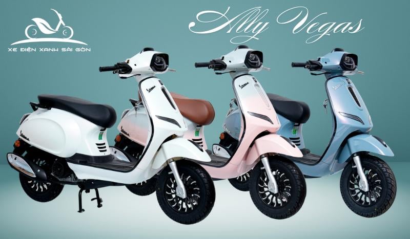 Xe tay ga 50cc Ally Vegas nhỏ gọn cho nữ