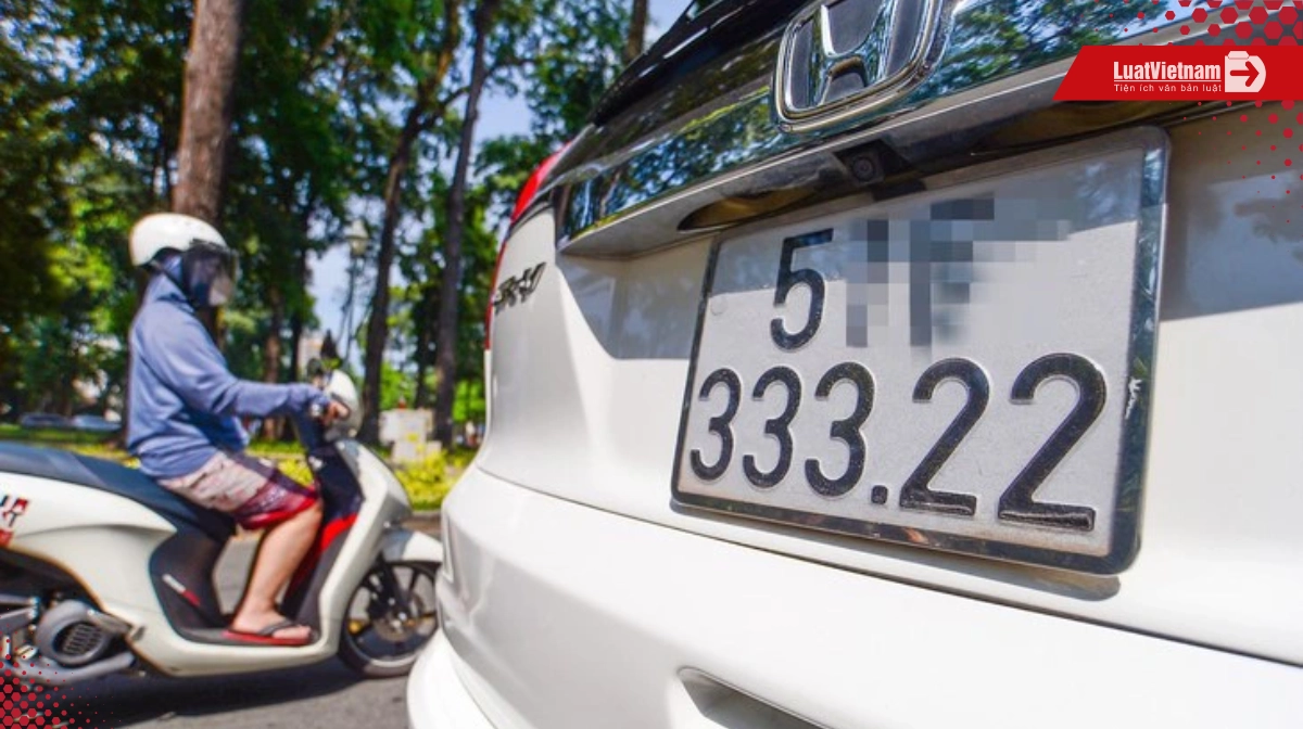 Biển số định danh gắn với chủ xe đến khi nào? Biển số định danh gắn với chủ xe đến khi nào?