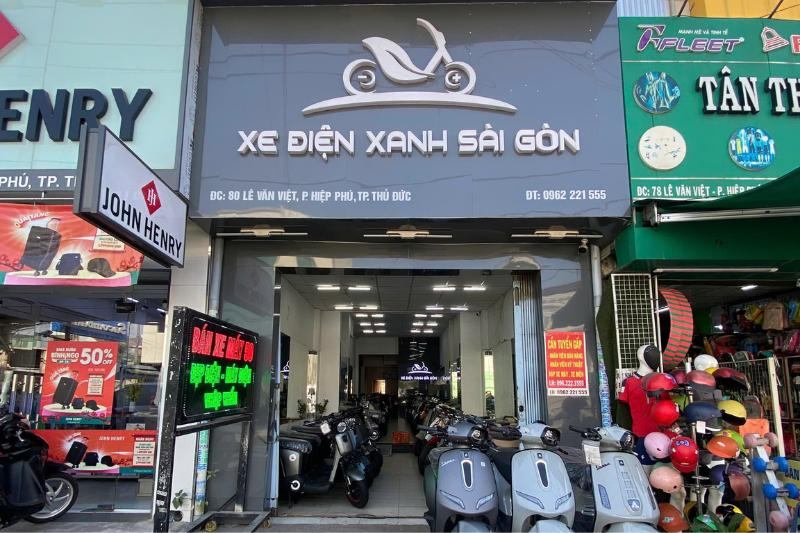 Cửa hàng Xe Điện Xanh Sài Gòn - CN Lê Văn Việt