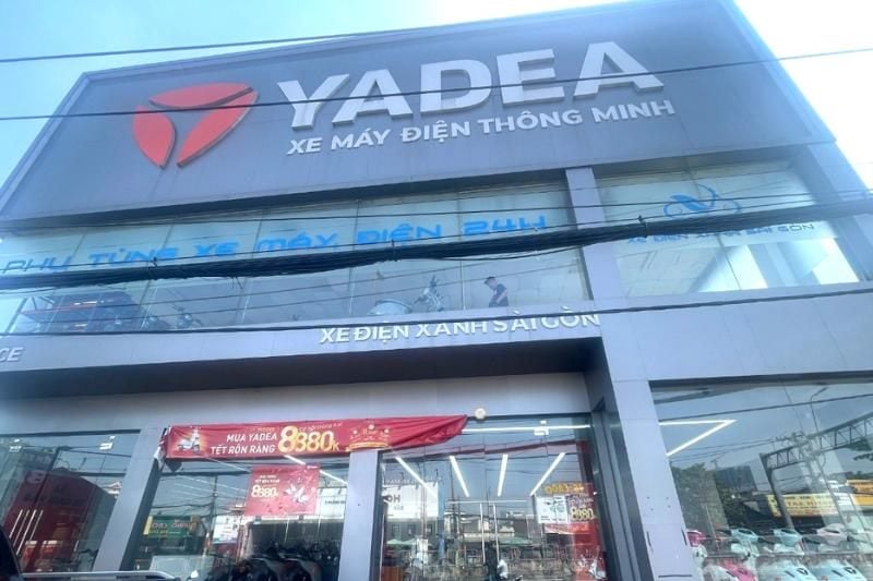 Cửa hàng brandshop Yadea - Xe Điện Xanh Sài Gòn