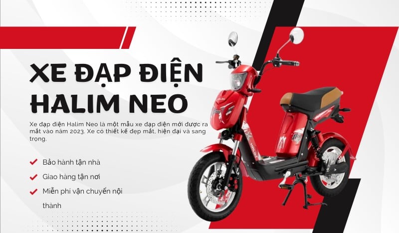 Xe đạp điện Halim Neo