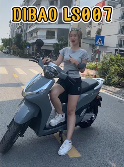 Vừa tậu em Dibao LS007 – dáng SH, chạy phê như xe ga xịn