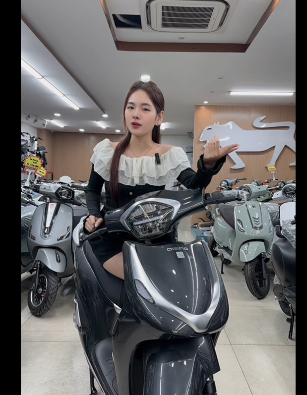 Xe Máy Điện Dibao LS007 Mạnh Mẽ Dáng SH