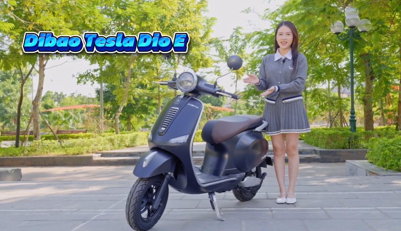 Xe máy điện Dibao Tesla Dio E êm ái, mạnh mẽ