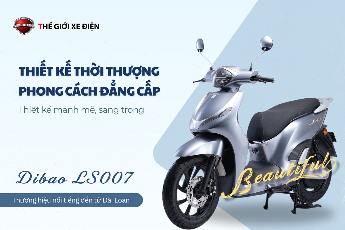 Xe Máy Điện Dibao LS007 - Thế Giới Xe Điện