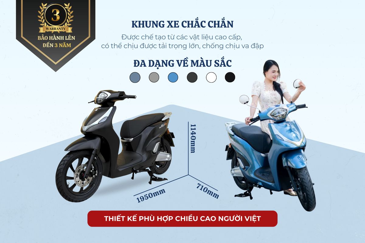 Xe Máy Điện Dibao LS007 - Thế Giới Xe Điện