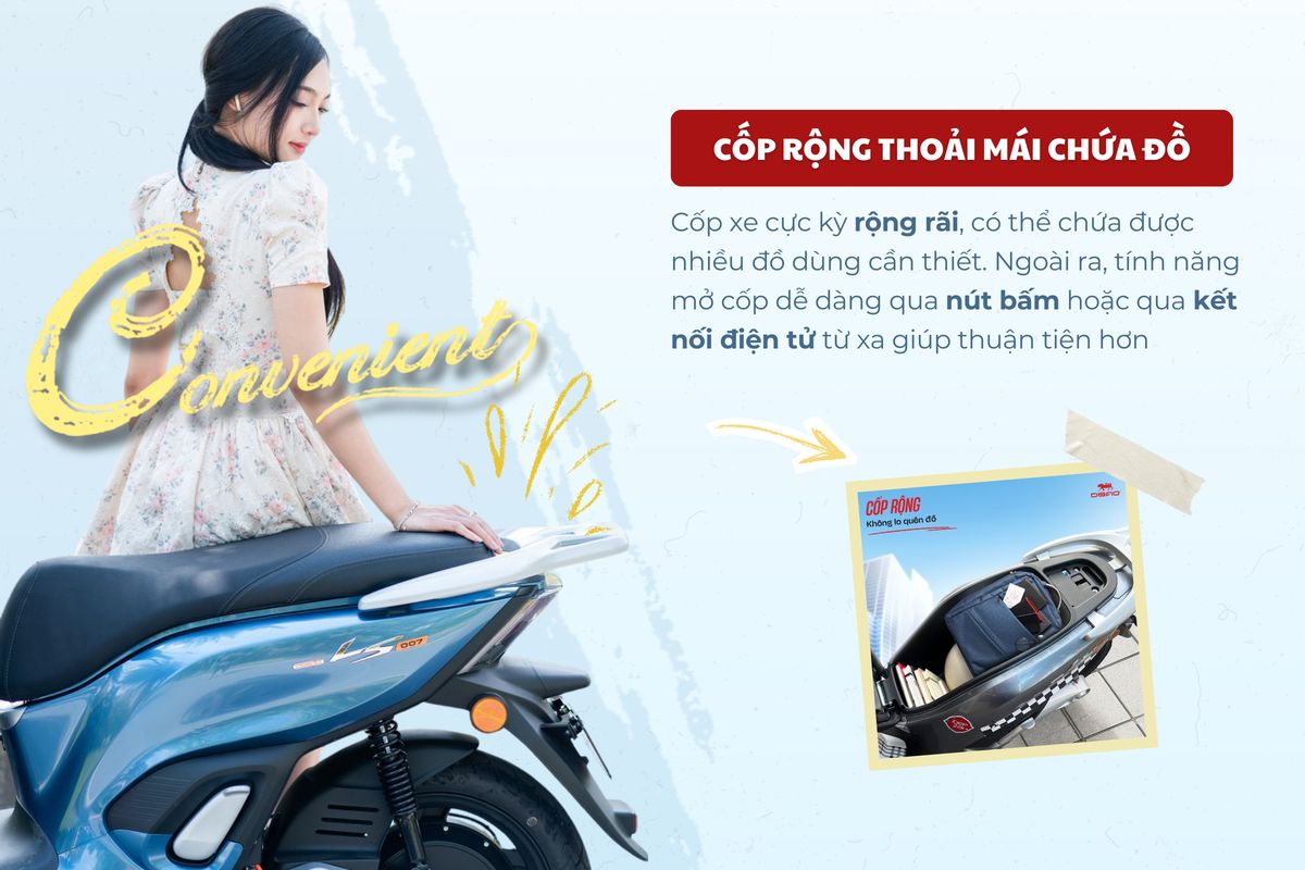 Xe Máy Điện Dibao LS007 - Thế Giới Xe Điện