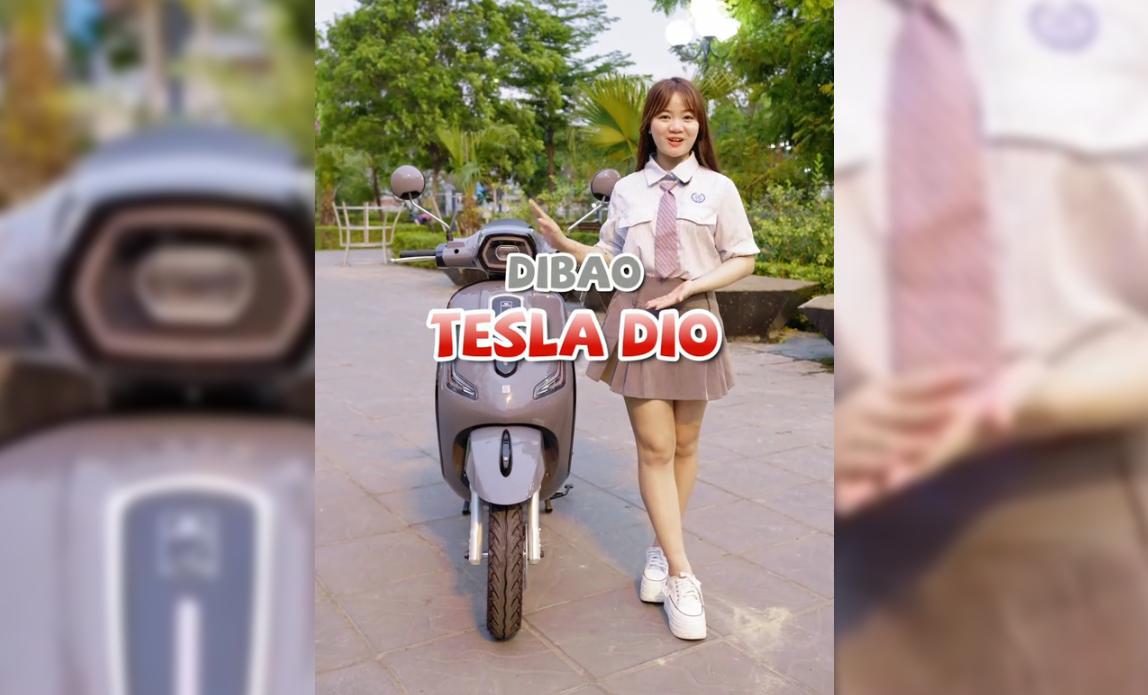 DIBAO TESLA DIO ĐÈN VUÔNG – BẢN PIN 130KM CỰC CHẤT!
