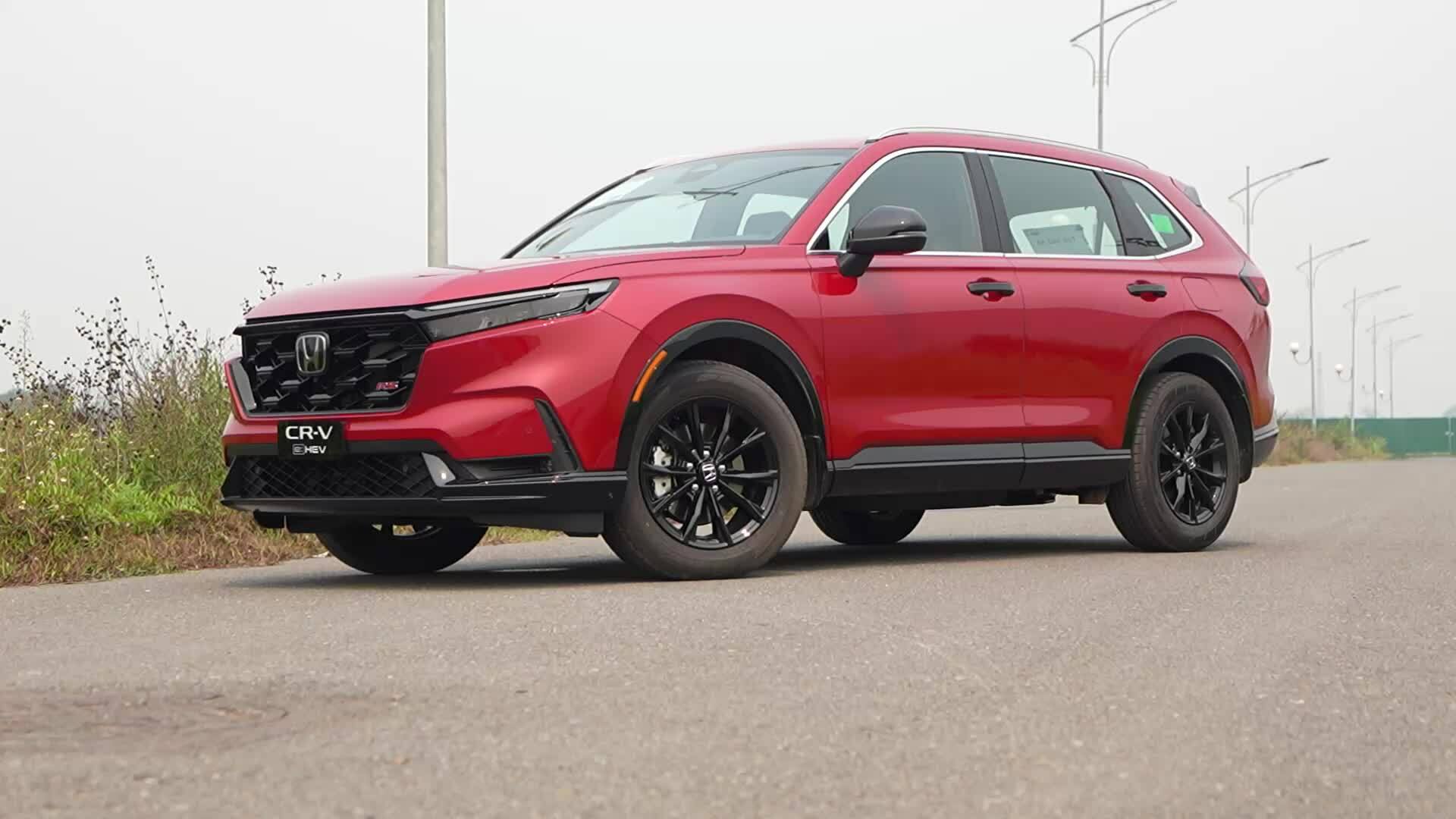 Honda CR-V hybrid - crossover tiết kiệm nhiên liệu, vận hành nhạy bén