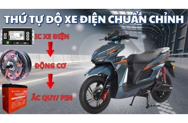 Nên Độ Thêm IC, Động Cơ Hay Bình Ắc Quy Trước? Thứ Tự Độ Xe Điện Chuẩn Nhất