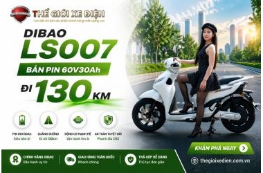 Dibao LS007 Bản Pin 60V30Ah – Đi 130km Có Đáng Mua 2026?