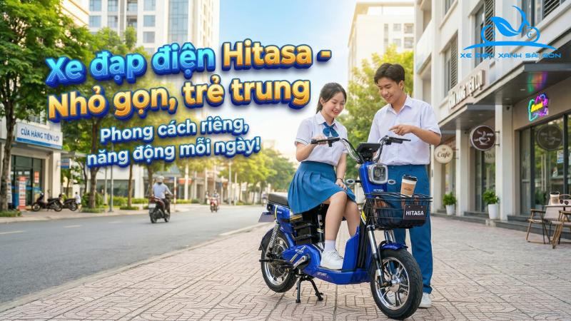 xe-dap-dien-hitasa-co-tot-khong-2_12621e993f134ceb80c33f155c2c4d8e Xe đạp điện Hitasa có thiết kế nhỏ gọn, trẻ trung