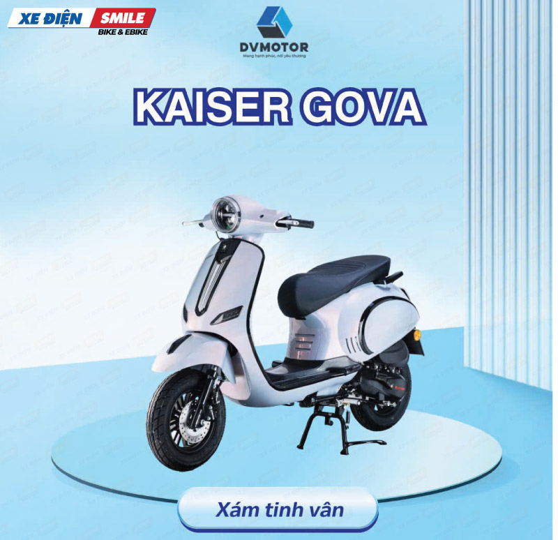 Xe Ga 50cc Kaiser Gova - Mạnh mẽ, bền bỉ