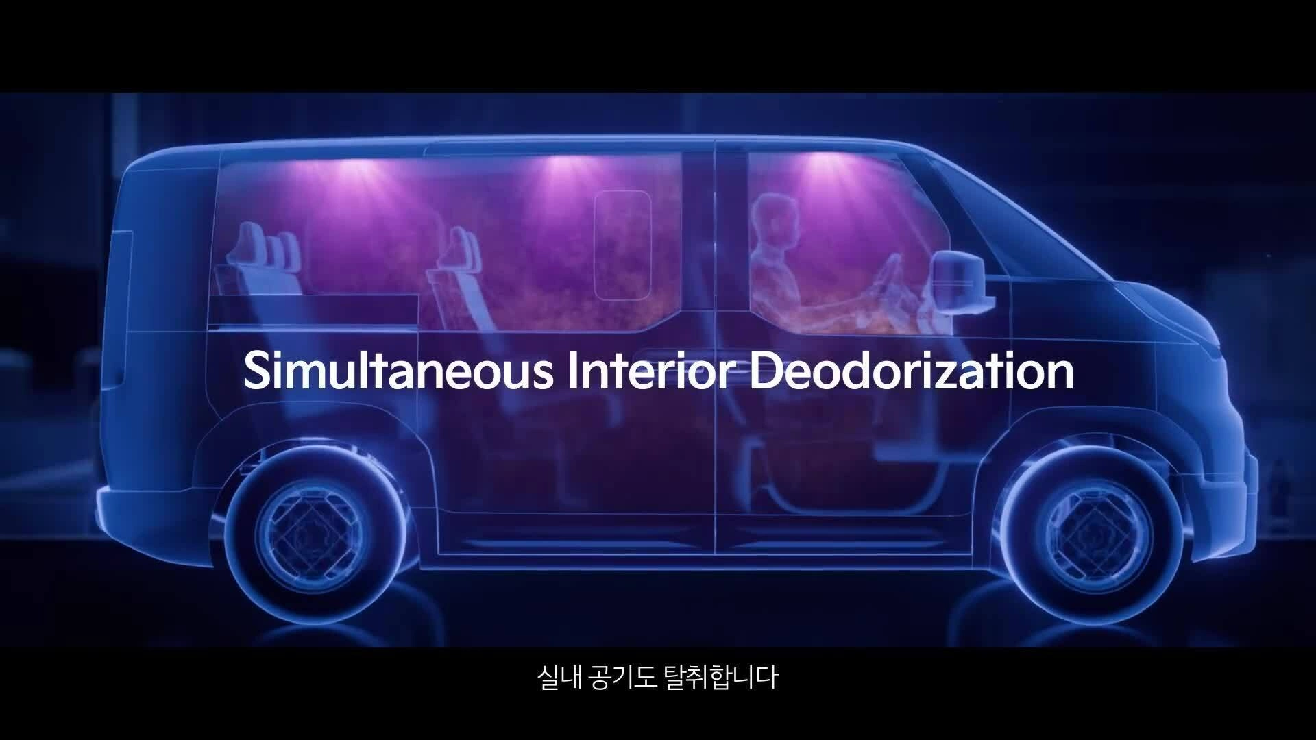 Hyundai và Kia thử nghiệm công nghệ khử trùng ôtô khi có người