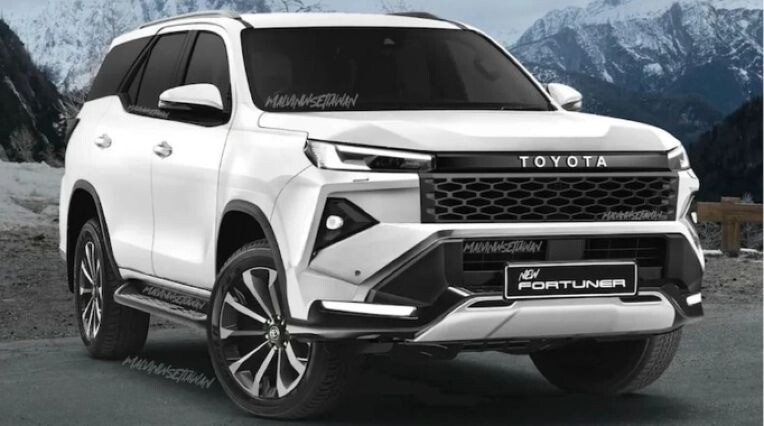 Mẫu SUV Fortuner thế hệ mới đang trong giai đoạn hoàn tất những bước kiểm tra cuối. 