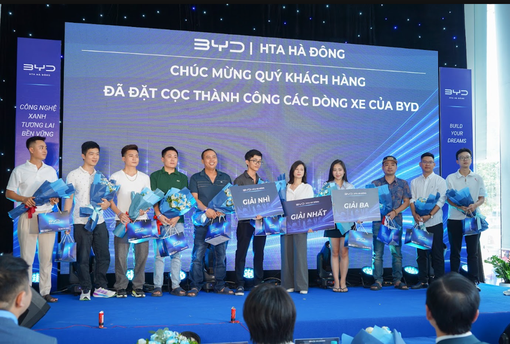 1786172477-419-width1022height690 BYD HTA Hà Đông chính thức khai trương showroom, lan tỏa xu hướng di chuyển xanh đến khu vực phía Tây Thủ đô - 5