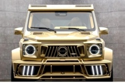 Ngắm bản độ Mansory Mercedes-AMG G63 dát vàng kiểu Dubai, công suất 820 mã lực