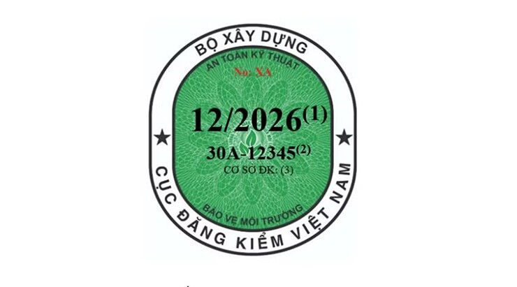 bo-xay-dung-thay-doi-toan-bo-tem-dang-kiem-o-to-dien-co-nhan-dien-rieng-1-1785767950-756-width740height411 Tem đăng kiểm dành cho ô tô điện. Ảnh: BXD