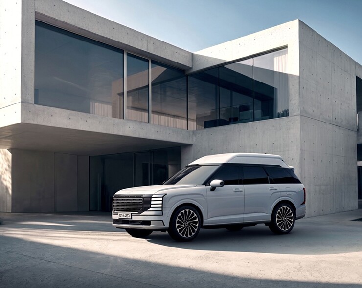 hyundai-palisade-2027-1-1787881990-214-width740height590 Hyundai Palisade 2027 hóa "chuyên cơ mặt đất" với nóc xe nâng 240 mm - 1