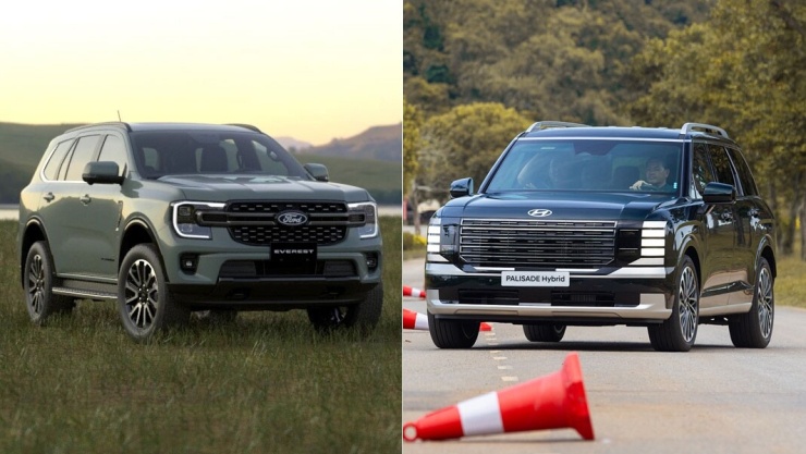 1788313209-68c44fe7e9-vov-so-sanh-xe-width740height417 Ford Everest và Hyundai Palisade (phải) đều là những mẫu SUV đáng cân nhắc ở tầm giá 1,7 tỷ đồng.