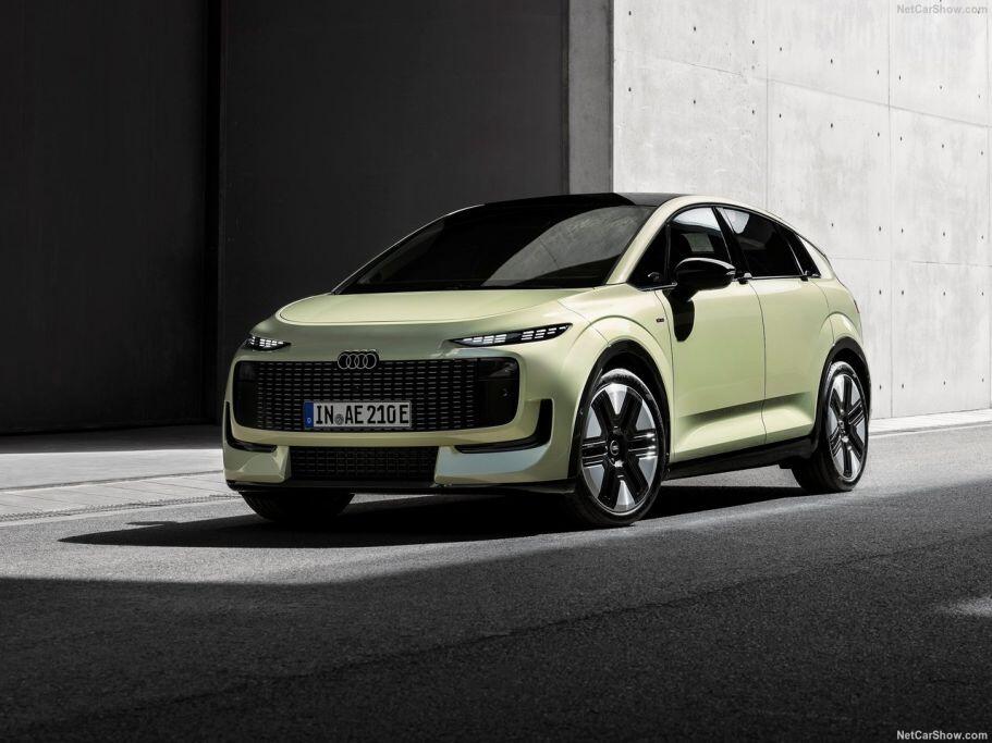 A2 e-tron, mẫu xe điện cỡ nhỏ được phát triển theo hướng tối ưu hiệu suất.
