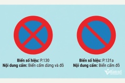 Biển cấm dừng và cấm dừng đỗ khác nhau nhưng tài xế vẫn dễ mất tiền vì nhầm biển