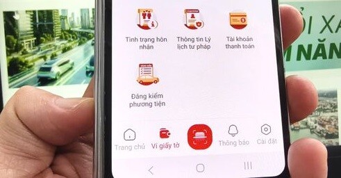 VNeID bổ sung tính năng "Đăng kiểm phương tiện", giúp công dân thuận tiện trong việc tiếp cận, quản lý thông tin đăng kiểm ngay trên ứng dụng. Ảnh: TL
