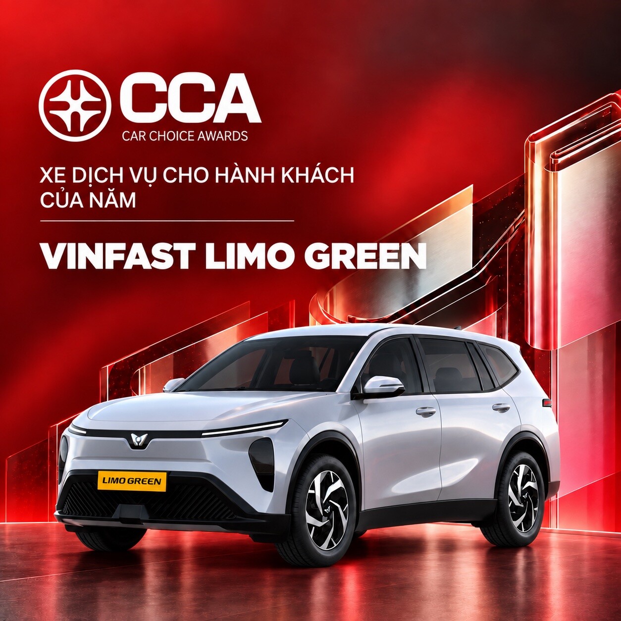 VinFast Limo Green được vinh danh ở hạng mục “Xe dịch vụ cho hành khách của năm”