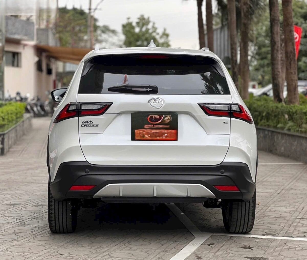 Ảnh thực tế một chiếc Toyota Yaris Cross được rao bán.
