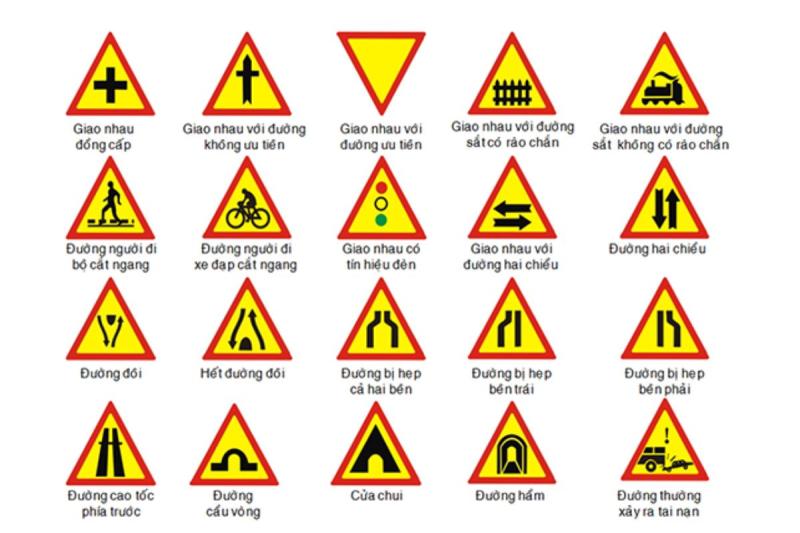 Ý nghĩa của các loại biển báo giao thông đường bộ cần ghi nhớ Ý nghĩa của các loại biển báo giao thông đường bộ cần ghi nhớ
