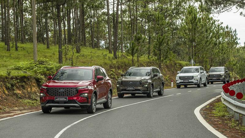 Thông số kỹ thuật Ford Territory 2024: động cơ, tiện nghi và an toàn