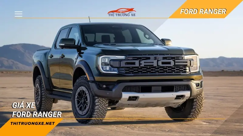 Bảng giá xe Ford Ranger mới nhất