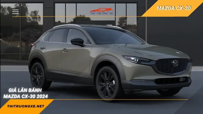 Giá lăn bánh Mazda CX-30 2024