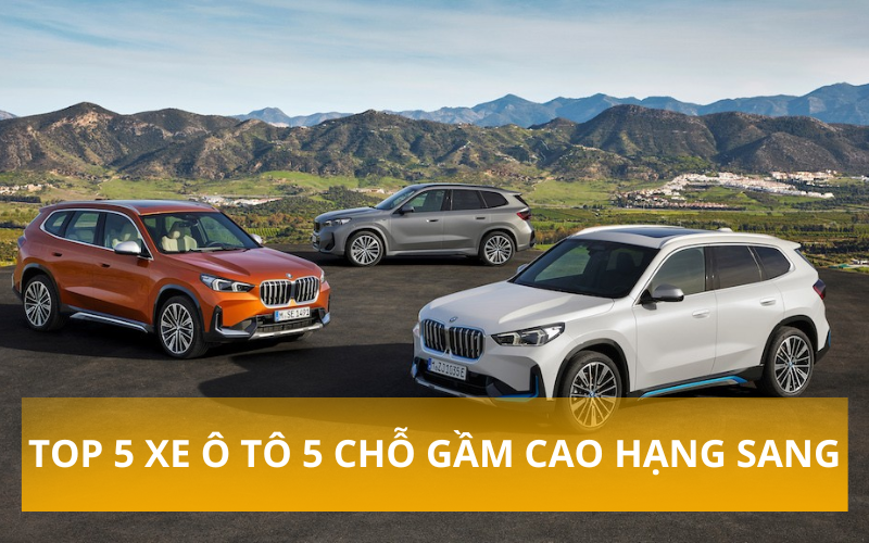 Top 5 mẫu xe ô tô 5 chỗ gầm cao hạng sang đáng mua