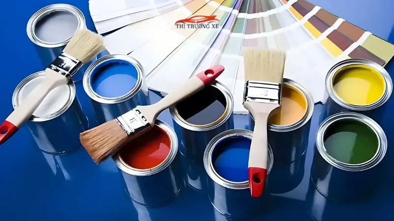 Căn chỉnh tỷ lệ pha màu sơn ô tô