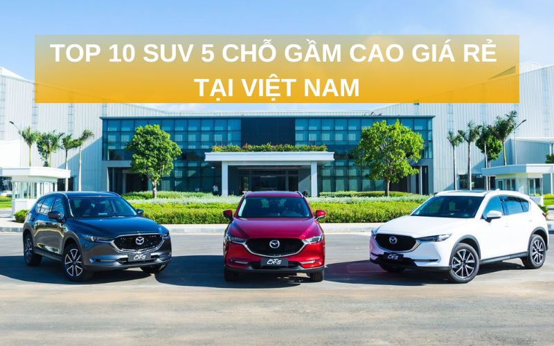 TOP 10 SUV 5 chỗ gầm cao giá rẻ đáng mua nhất hiện nay