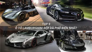 9 mẫu xe lamborghini đẹp và được ưa chuộng