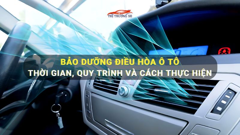 Bảo dưỡng điều hòa ô tô định kỳ