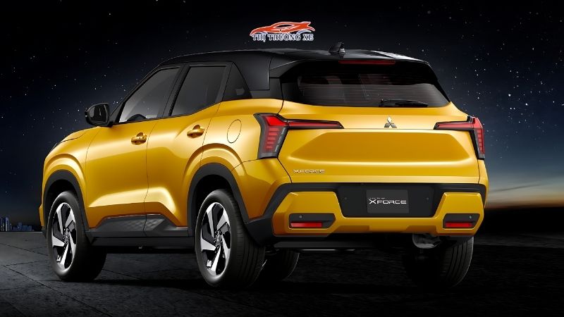 Phần đuôi xe Mitsubishi XForce