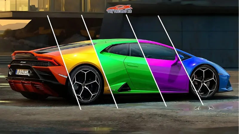 Lệ phí của thủ tục thay đổi màu sơn ô tô